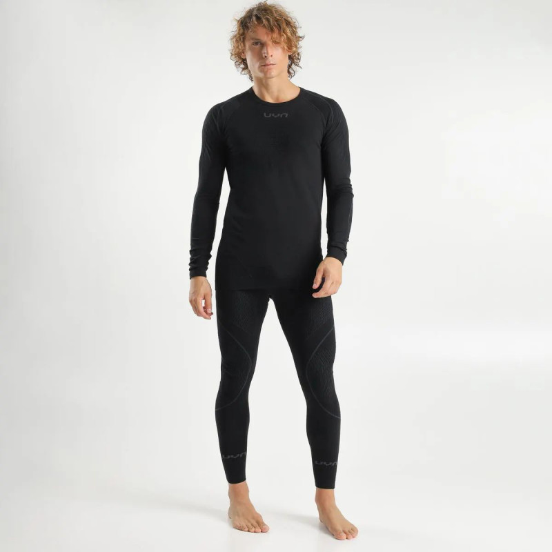 Pánske funkčné tričko UYN EVOLUTYON BIOTECH SHIRT LONG S  - čierna
