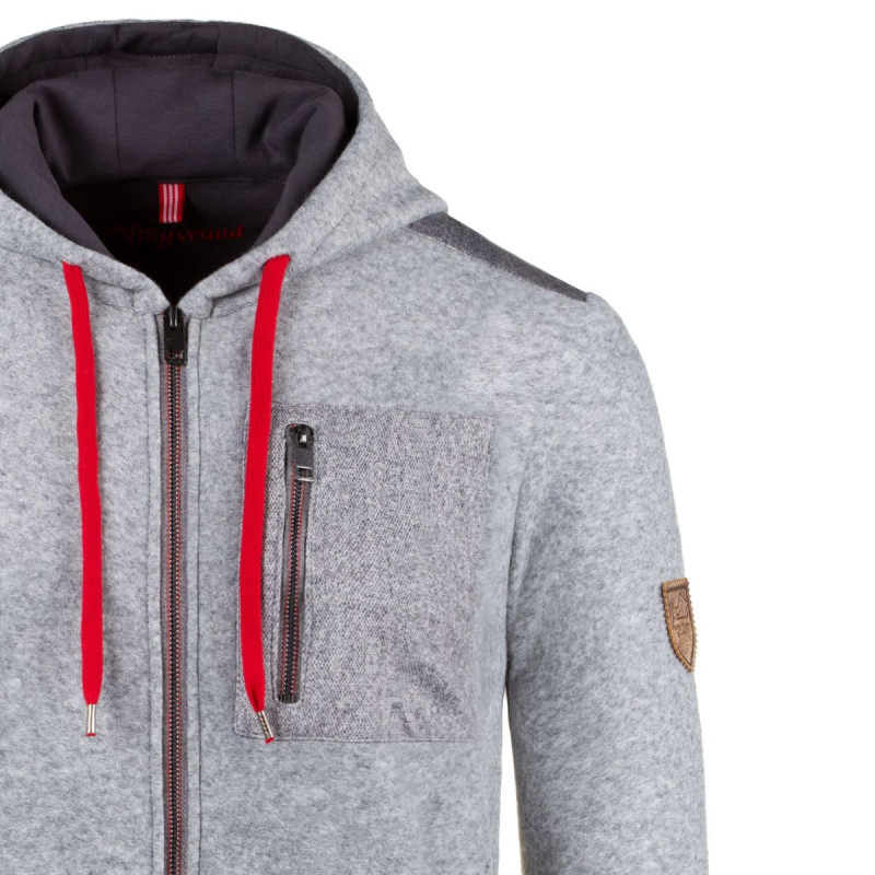 Pánská bunda Almgwand WURMKOGEL  - světle šedá