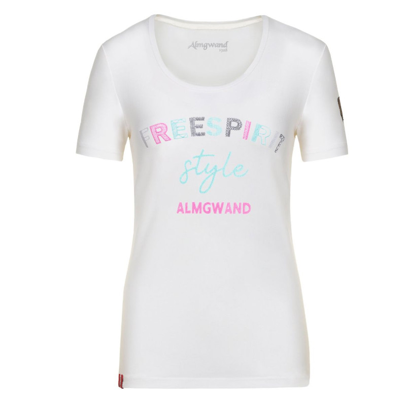 Dámske tričko Almgwand KREITHERALM  - biela