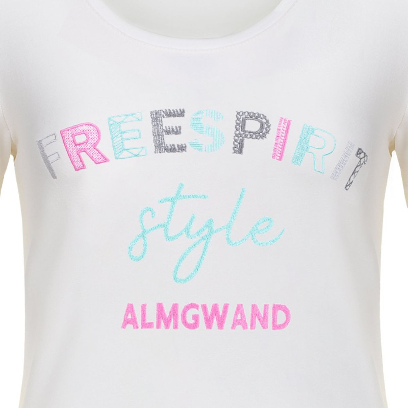 Dámske tričko Almgwand KREITHERALM  - biela