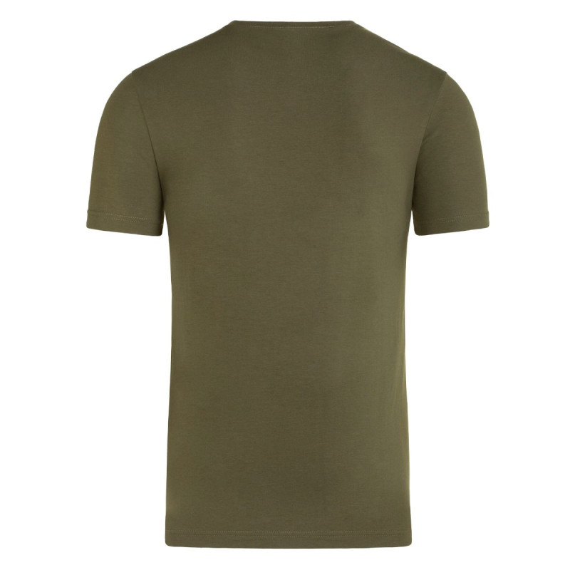 Pánske tričko Almgwand DUSLERALM  - khaki