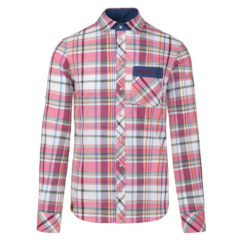 Pánská košile Almgwand HALLERANGERSPITZE  - červená