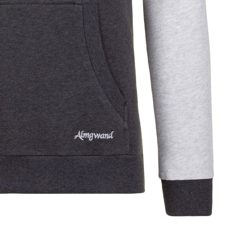 Pánská mikina Almgwand TULLENKOGEL  - šedá
