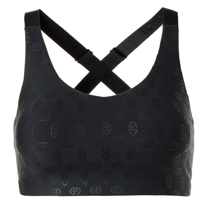 Dámská funkční podprsenka Goldbergh MUSCULAR  - černá