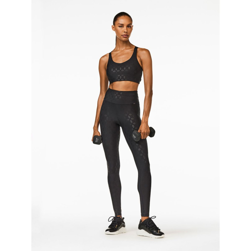 Dámská funkční podprsenka Goldbergh MUSCULAR  - černá