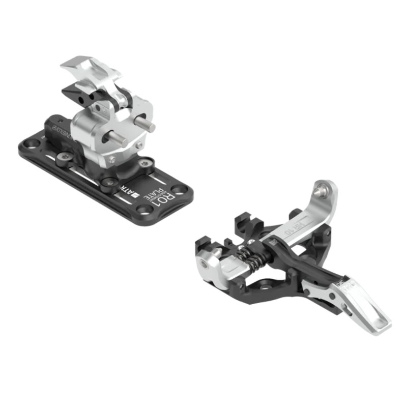 Skialpové vázání ATK HAUTE ROUTE 10 PLUS  - stříbrná