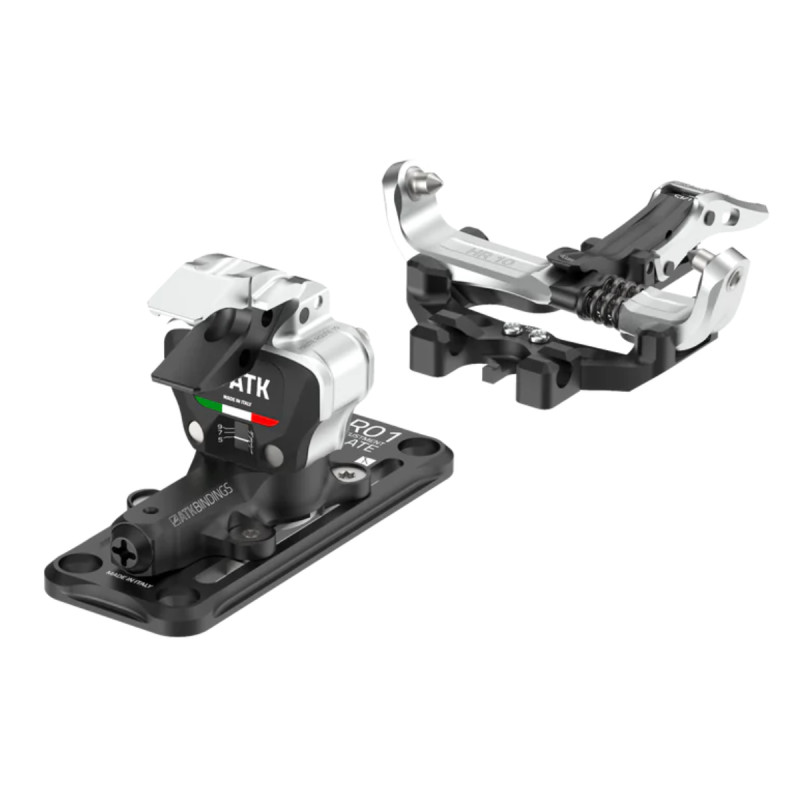 Skialpové vázání ATK HAUTE ROUTE 10 PLUS  - stříbrná