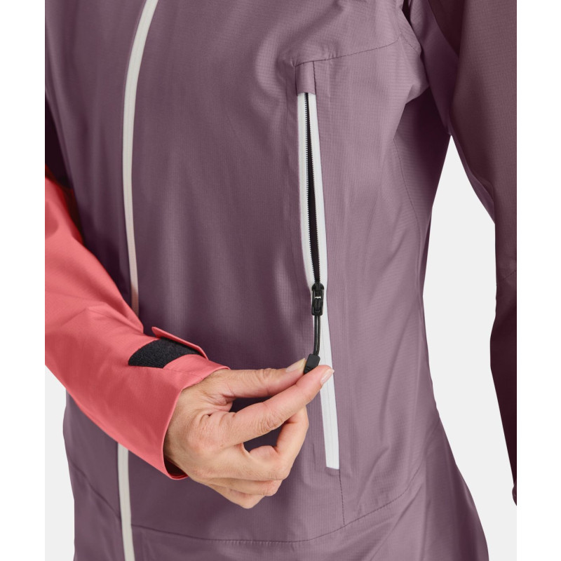 Dámska bunda Ortovox WESTALPEN 3L LIGHT JACKET  - šedá