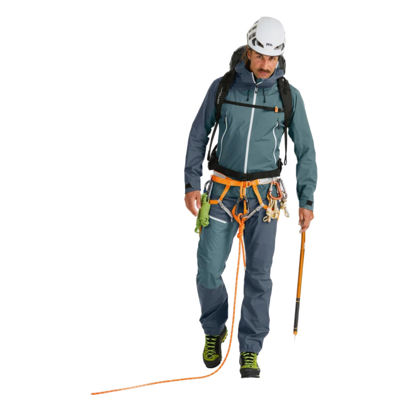 Pánska bunda Ortovox WESTALPEN 3L LIGHT JACKET  - šedá