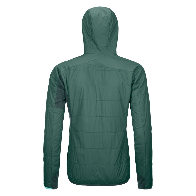 Dámska bunda Ortovox SWISSWOOL PIZ DUAN JACKET  - tmavo zelená