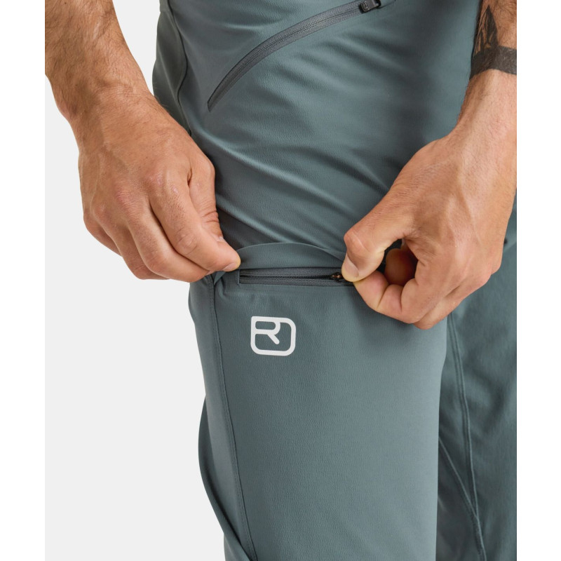 Pánske nohavice Ortovox BRENTA PANTS  - čierna