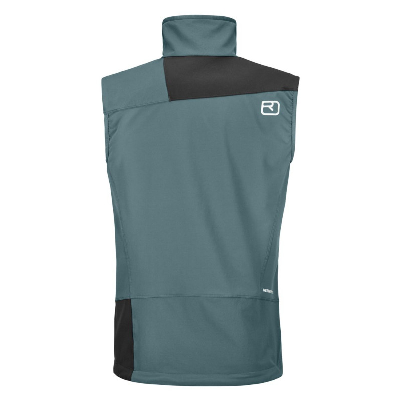 Pánska vesta Ortovox PALA LIGHT VEST  - tmavo šedá