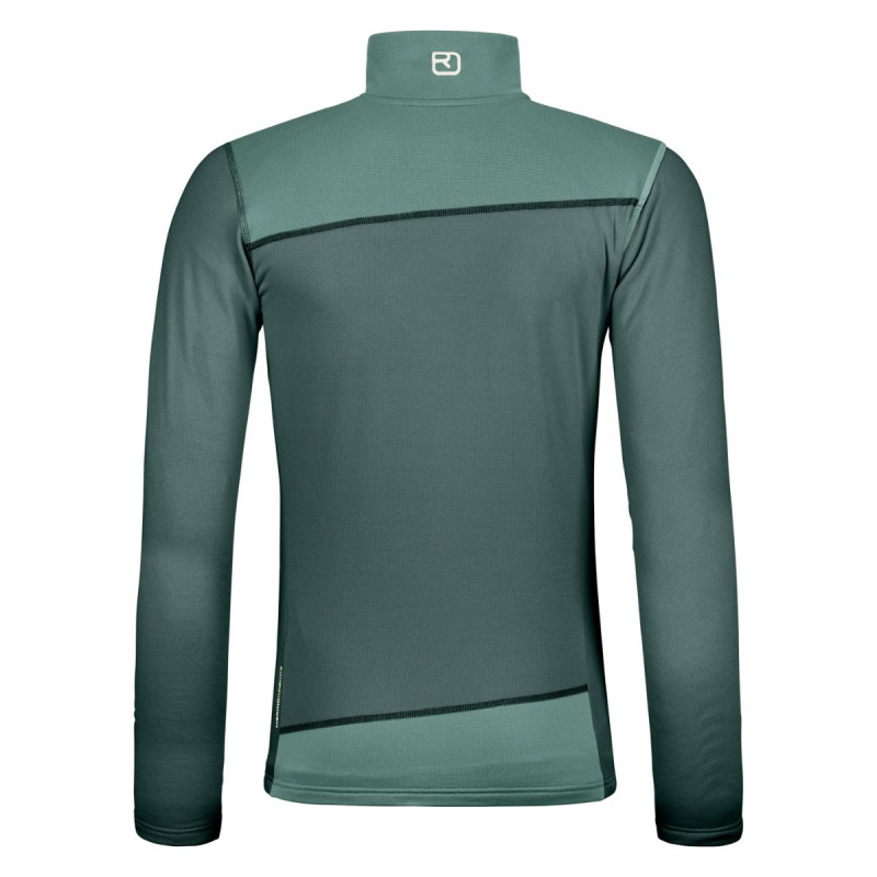 Dámska mikina Ortovox FLEECE LIGHT JACKET  - tmavo šedá