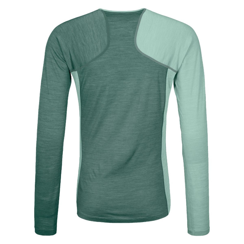 Dámské funkční tričko Ortovox 120 COOL TEC FAST UPWARD LS  - zelená