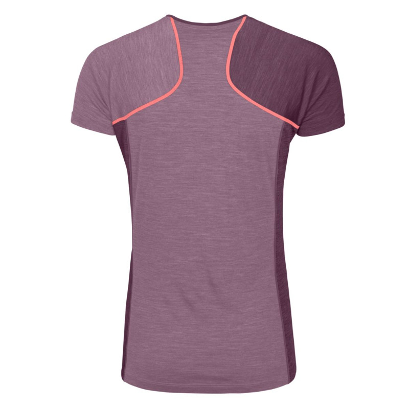 Dámske funkčné tričko Ortovox 120 COOL TEC FAST UPWARD TS  - fialová