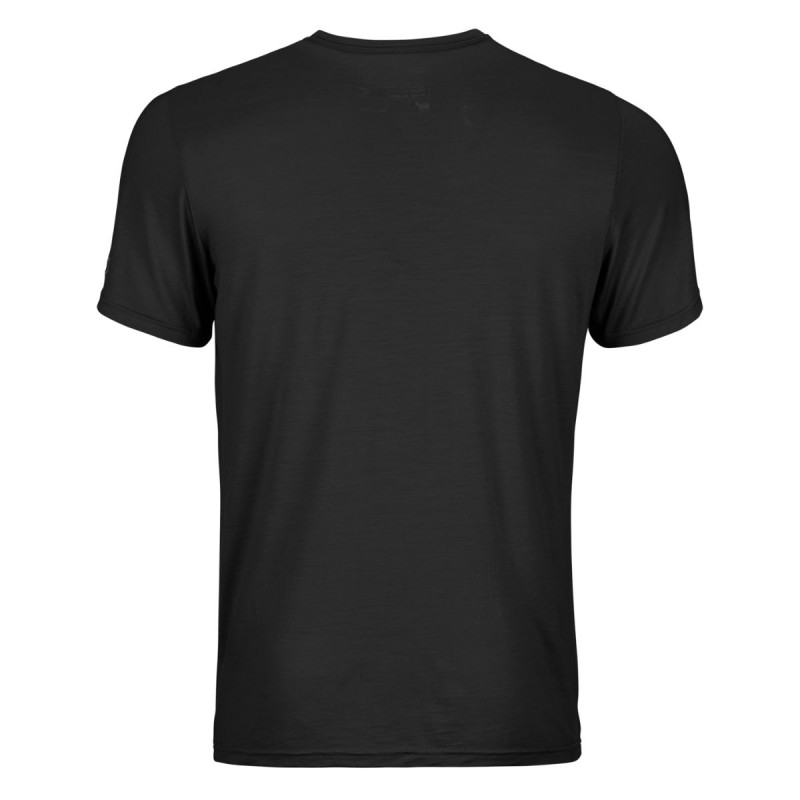 Pánske funkčné tričko Ortovox 150 COOL BRAND TS  - čierna