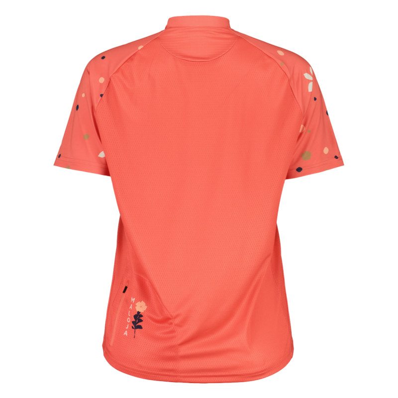 Dámský cyklistický dres Maloja TENNOM.  - oranžová