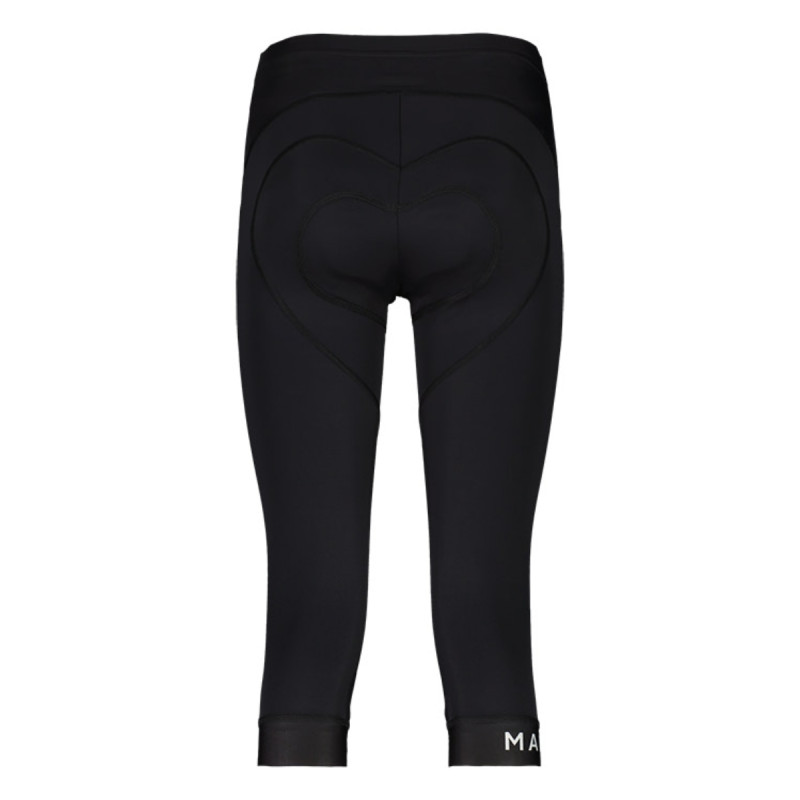 Dámske cyklistické nohavice Maloja MINORM. 3/4  - čierna