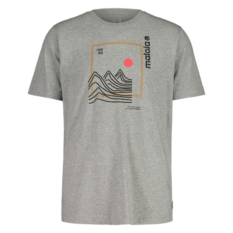 Pánske tričko Maloja CAUMAM.  - šedá