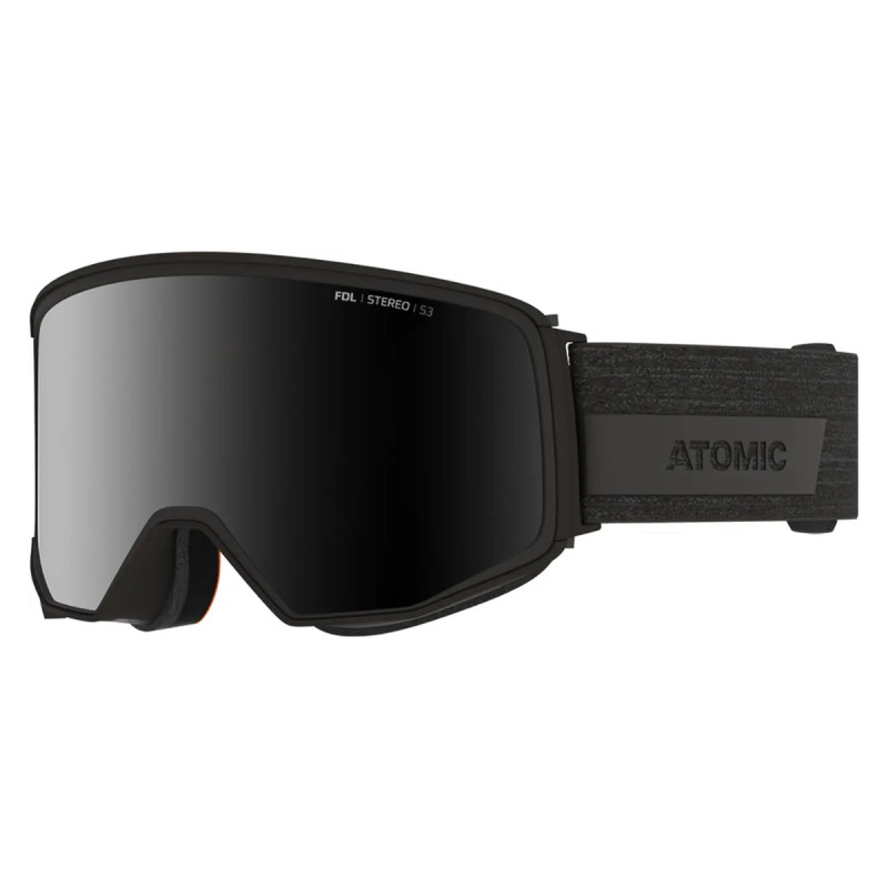 Lyžiarske okuliare Atomic FOUR Q STEREO (2 ZORNÍKY)  - čierna