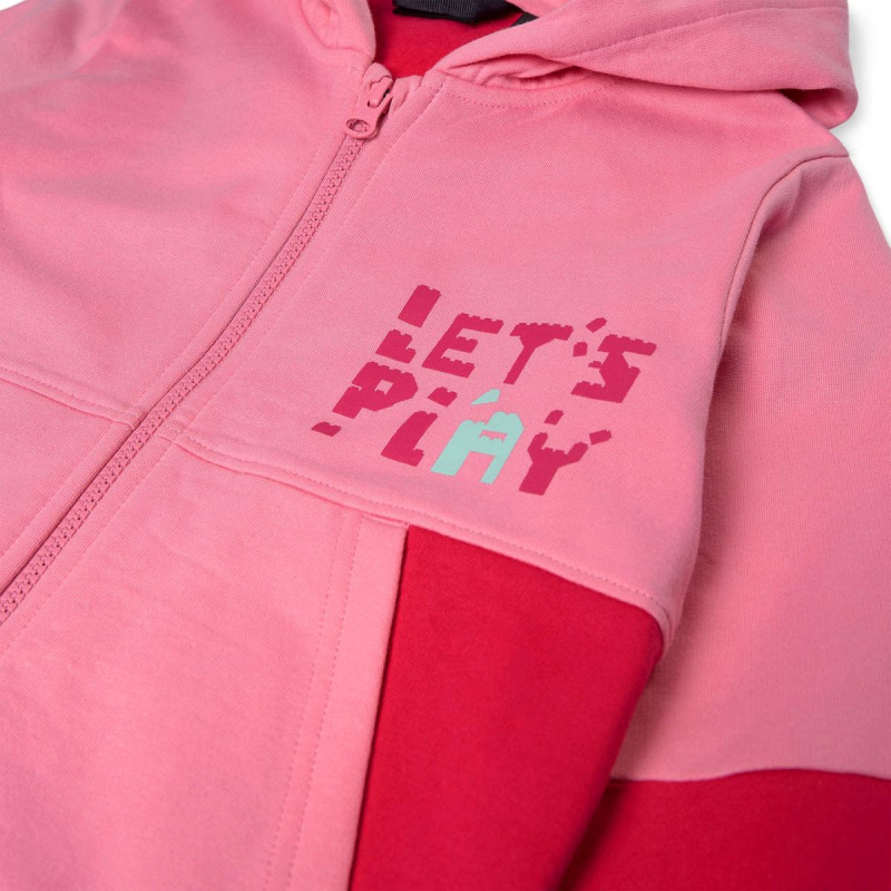 Dievčenská mikina Lego Wear SCOUT 204  - ružová