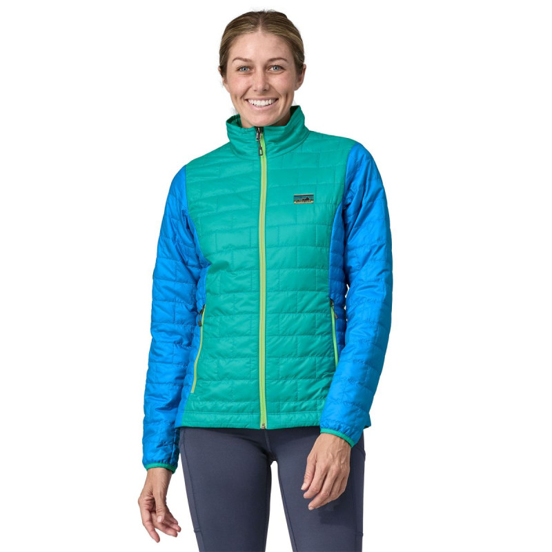 Dámska bunda Patagonia NANO PUFF JKT  - zelená