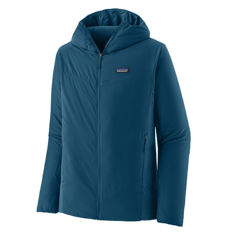 Pánská bunda Patagonia NANO-AIR LIGHT HYBRID HOODY  - tmavě modrá