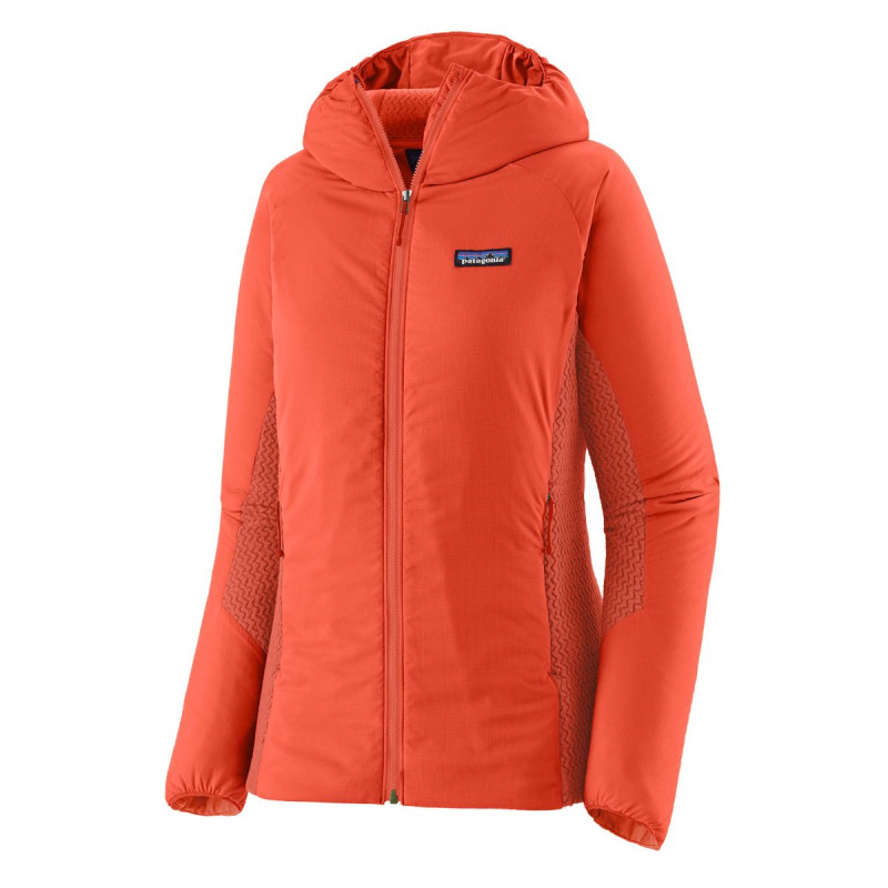 Dámská bunda Patagonia NANO-AIR LIGHT HYBRID HOODY  - oranžová