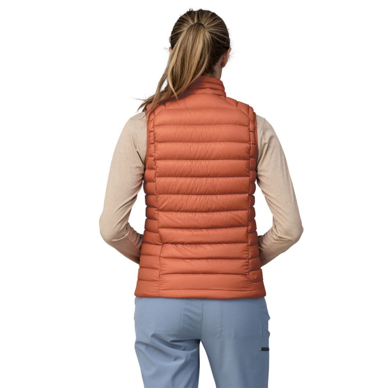Dámska vesta Patagonia DOWN SWEATER VEST  - oranžová
