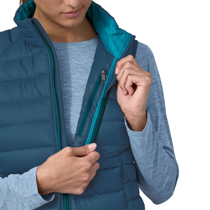 Dámska vesta Patagonia DOWN SWEATER VEST  - oranžová