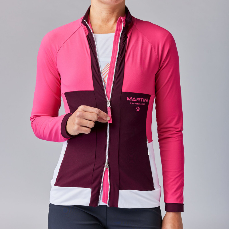 Dámska mikina Martini Sportswear ALPMATE  - ružová