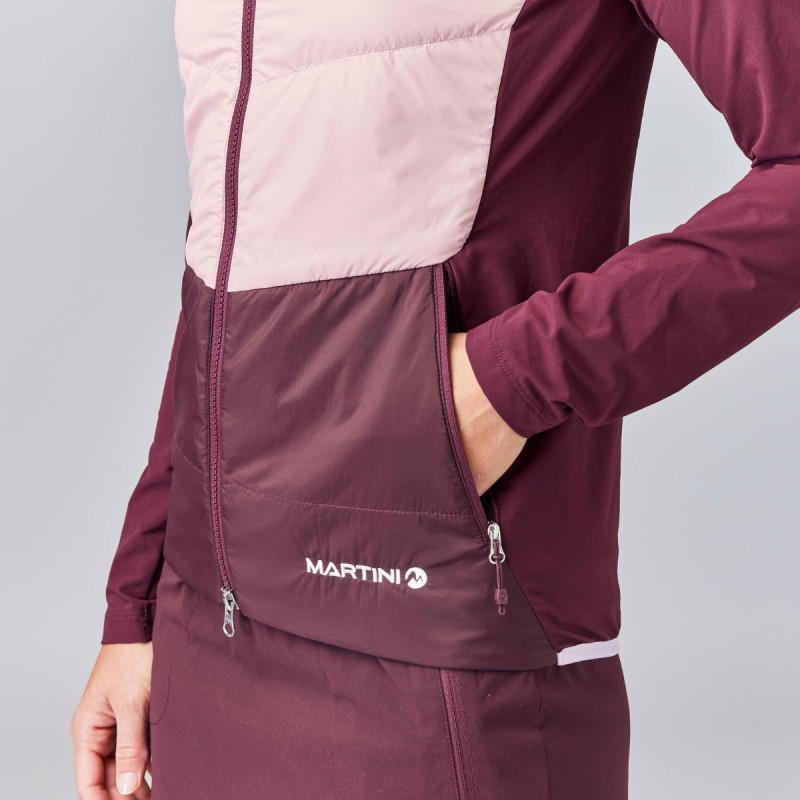 Dámska bunda Martini Sportswear HIGHVENTURE HYBRID  - ružová