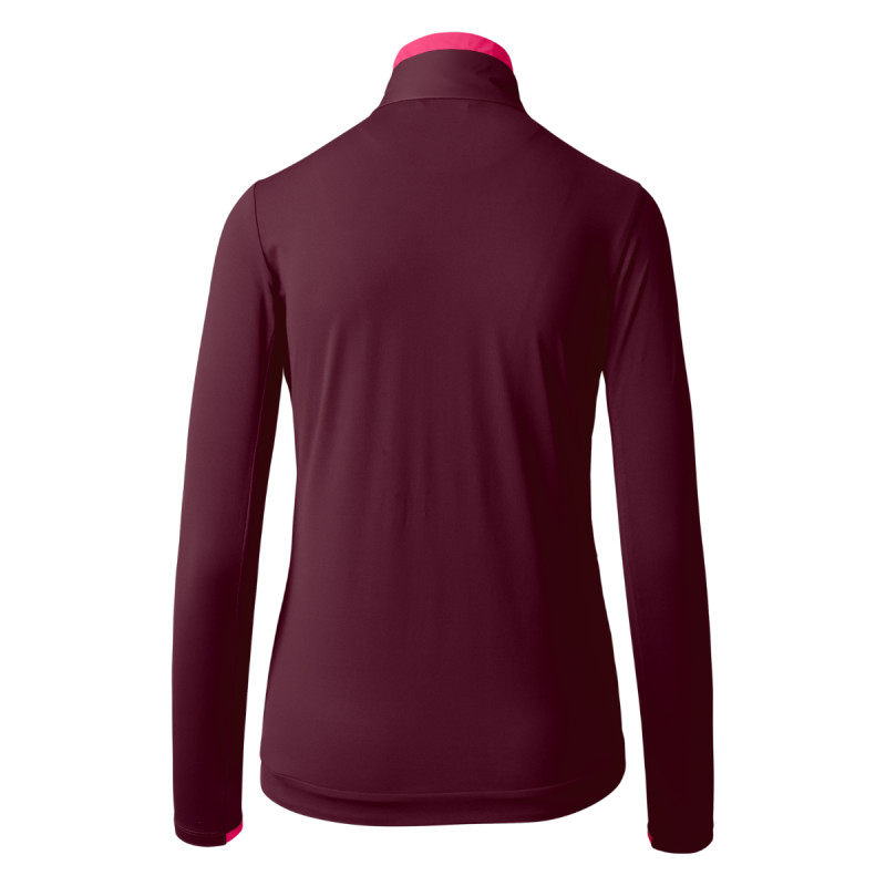 Dámska bunda Martini Sportswear ALPMATE HYBRID  - tmavo ružová