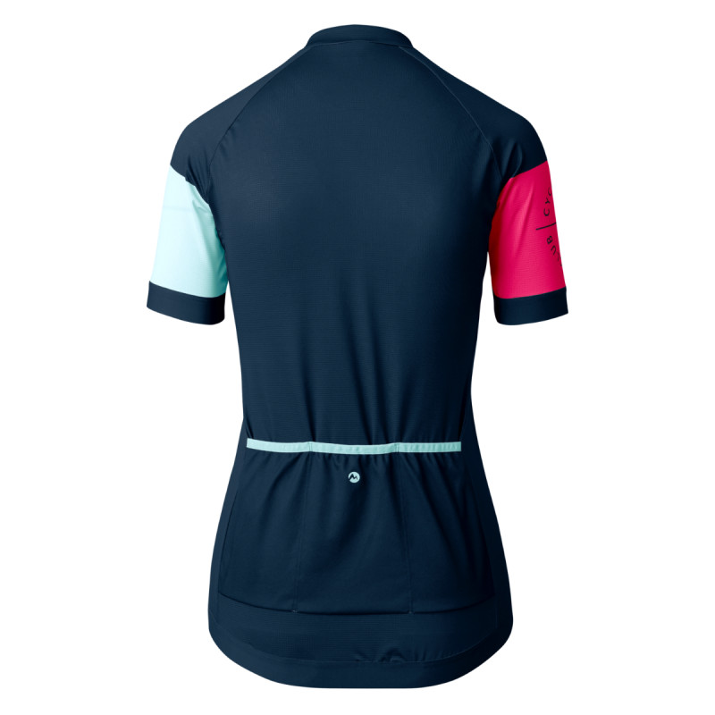 Dámský cyklistický dres Martini Sportswear FLOWTRAIL STRAIGHT  - tmavě modrá