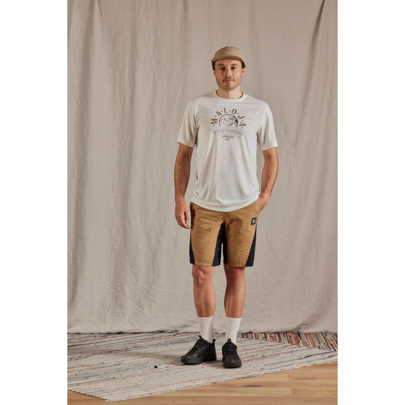 Pánské tričko Maloja SONNENKOPFM.  - bílá