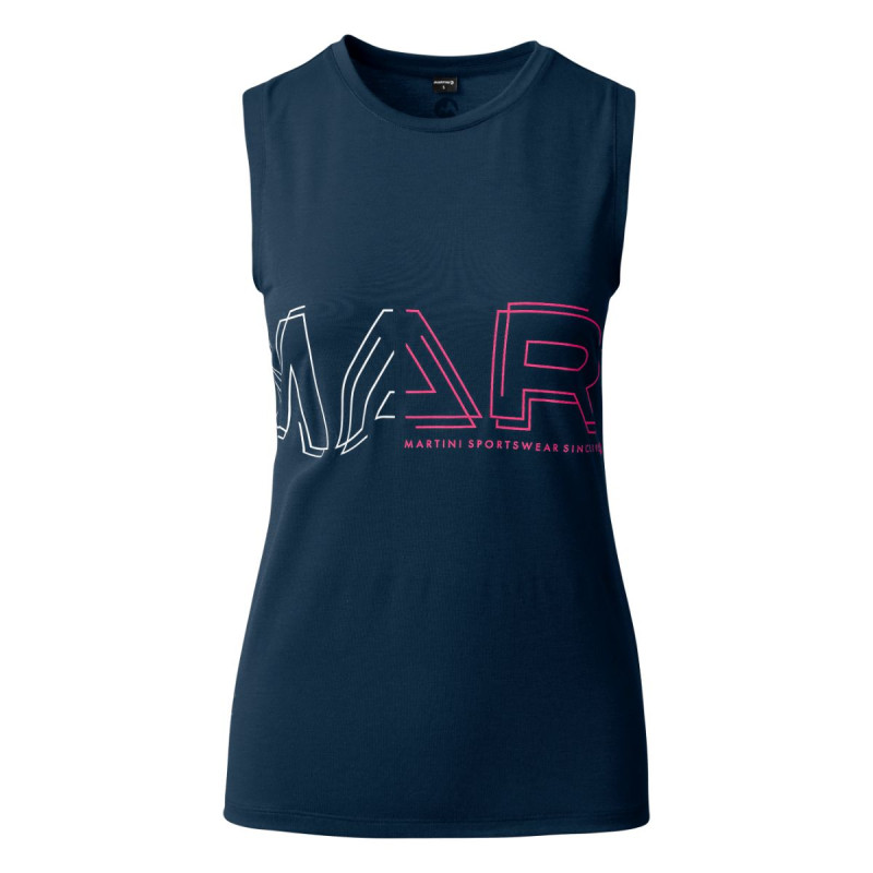 Dámské turistické tílko Martini Sportswear FIRSTLIGHT  - tmavě modrá
