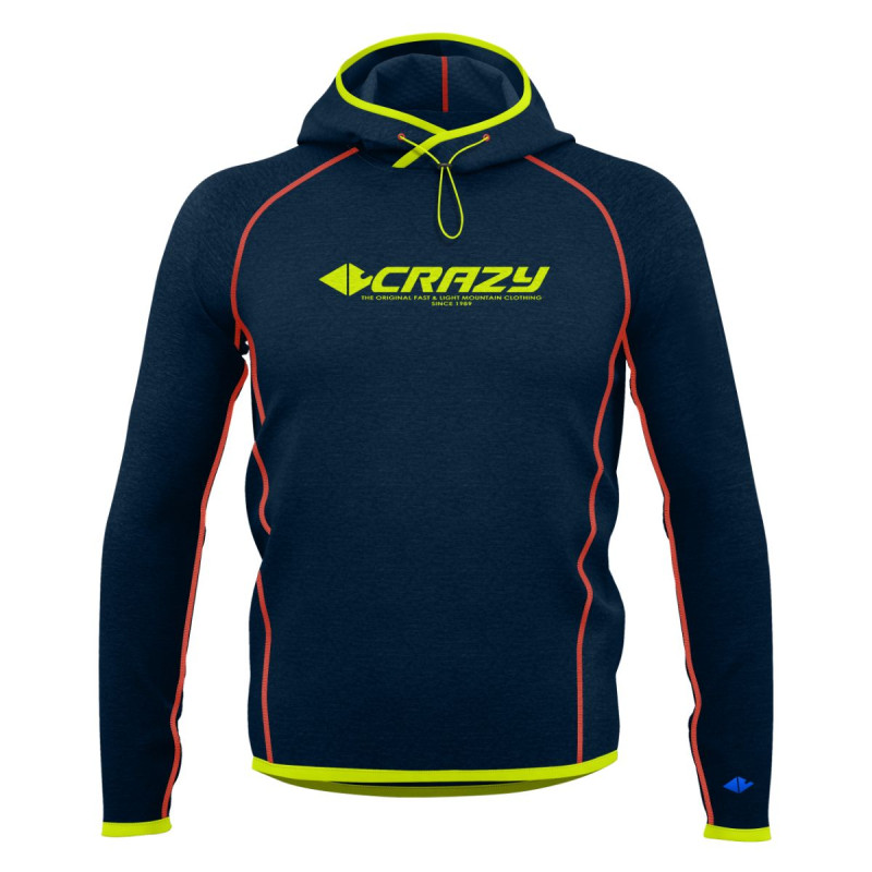 Pánska mikina Crazy DIRECTOR LIGHT  - tmavo modrá