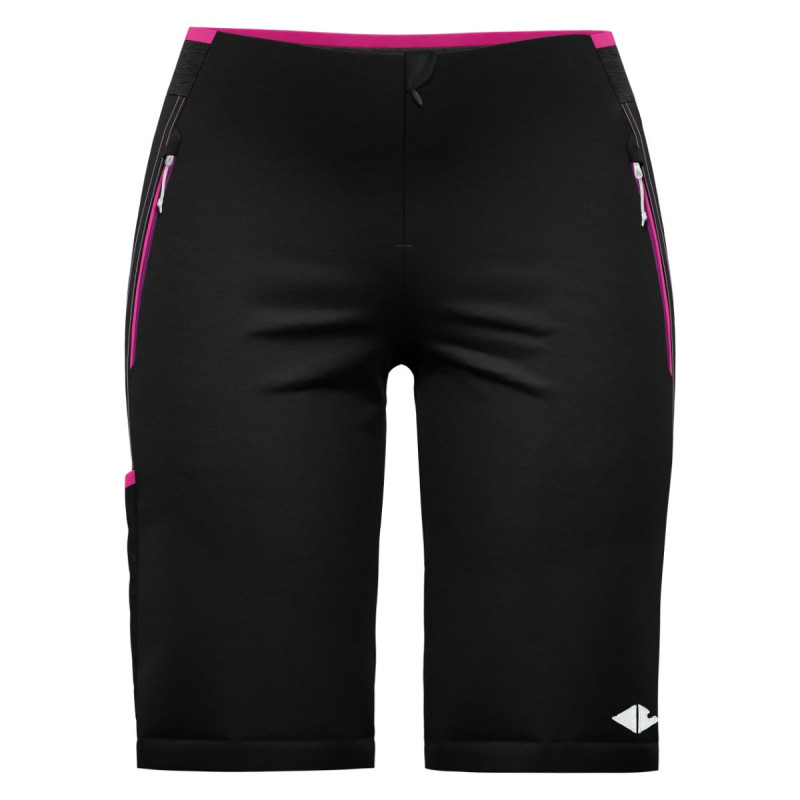 Dámské turistické kraťasy Crazy ALPINSTAR  - černá