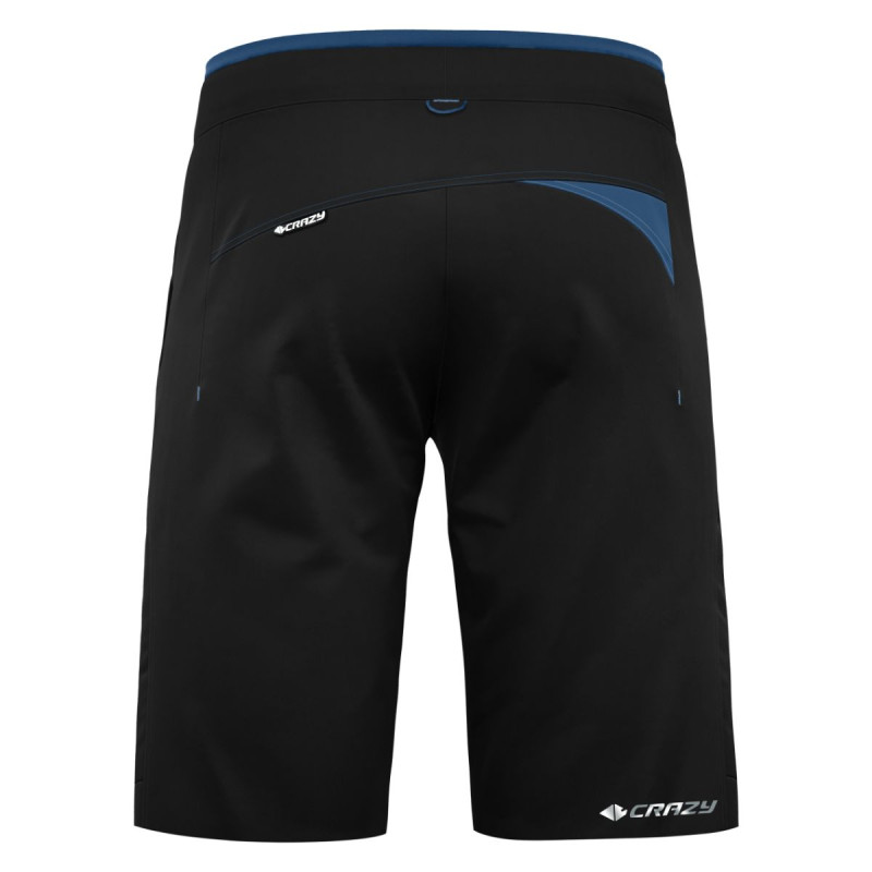 Pánské turistické kraťasy Crazy PEGASUS  - černá