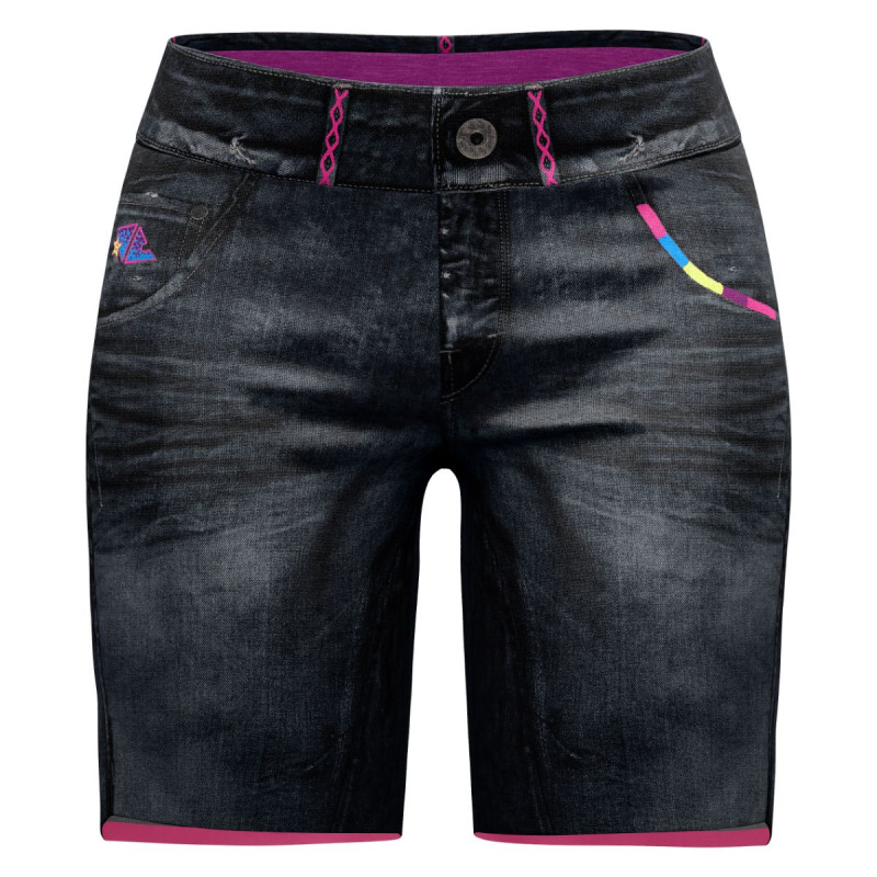 Dámske turistické kraťasy Crazy WONDER MAGIC  - tmavo šedá