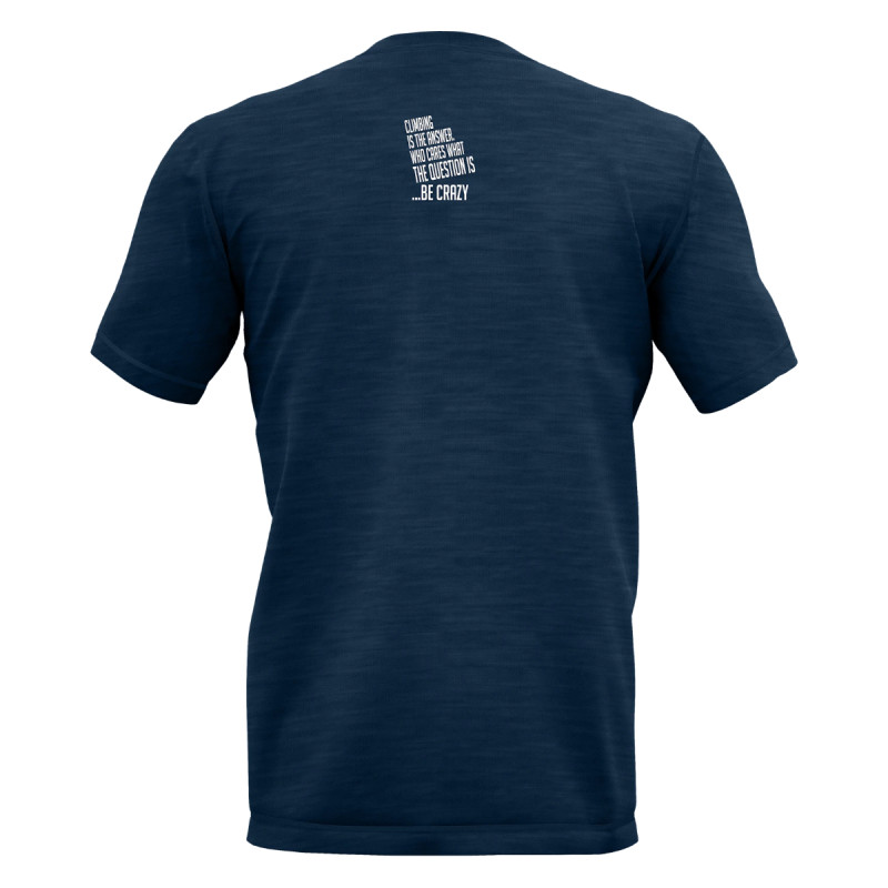 Pánské tričko Crazy JOKER  - tmavě modrá