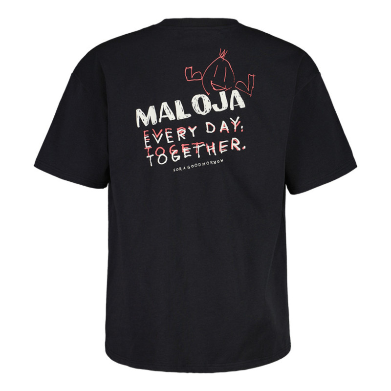 Pánske tričko Maloja SABIUNINM.  - čierna