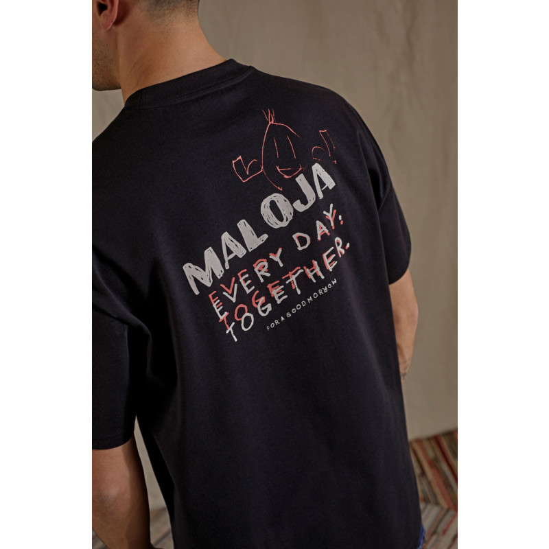 Pánske tričko Maloja SABIUNINM.  - čierna