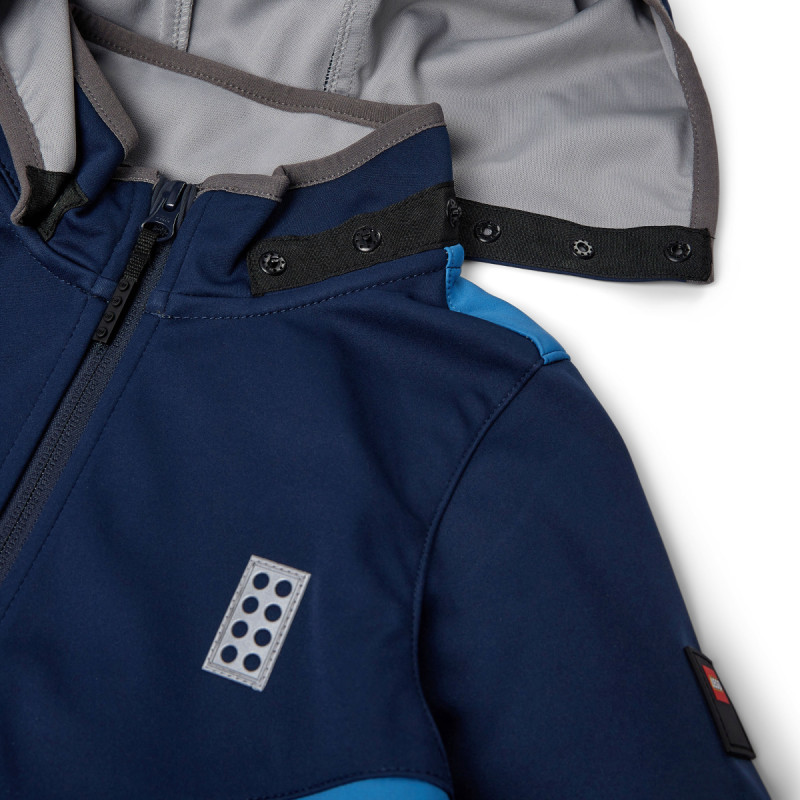 Detská bunda Lego Wear SCOUT 200  - modrá