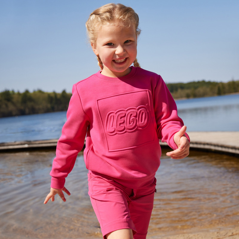 Dívčí kraťasy Lego Wear PHILO 201  - tmavě růžová