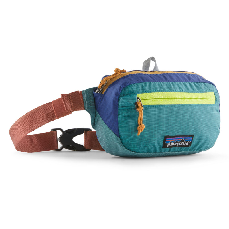 Ľadvinka Patagonia ULTRALIGHT BLACK HOLE MINI HIP  - svetlo zelená