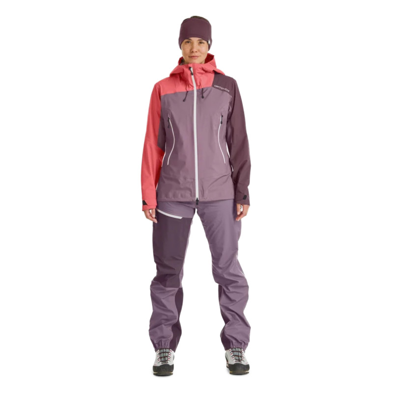 Dámska bunda Ortovox WESTALPEN 3L LIGHT JACKET  - fialová