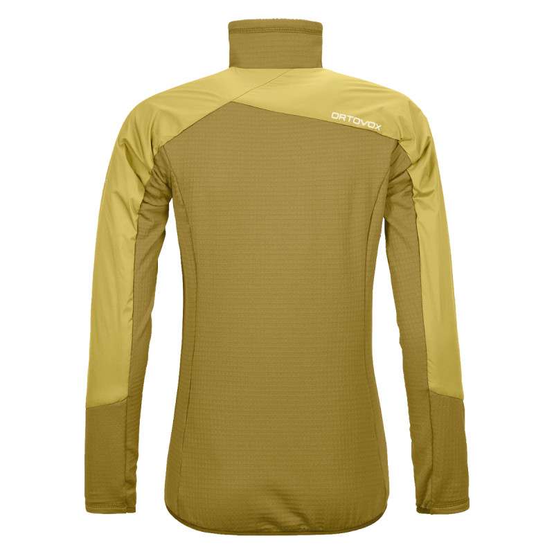 Dámska bunda Ortovox WESTALPEN SWISSWOOL HYBRID  - žltá