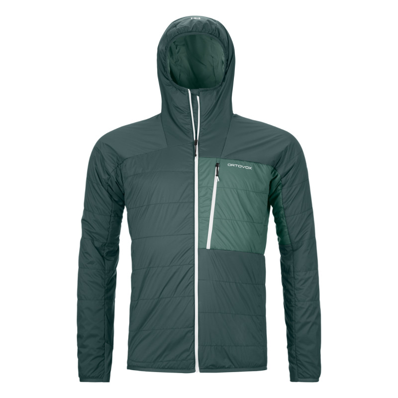 Pánska bunda Ortovox SWISSWOOL PIZ DUAN JACKET  - tmavo šedá