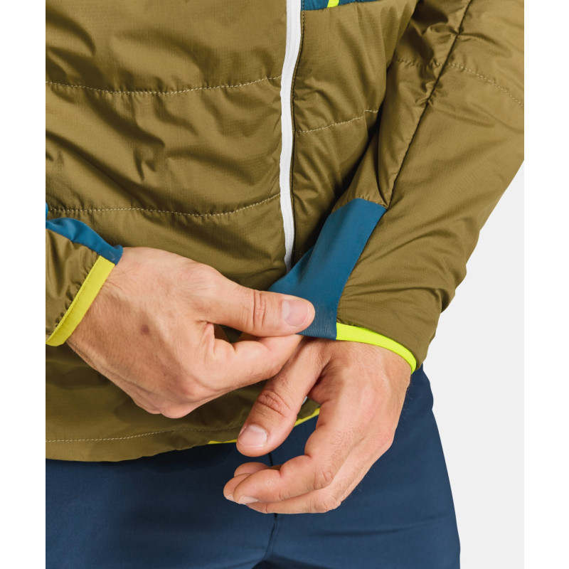 Pánska bunda Ortovox SWISSWOOL PIZ DUAN JACKET  - tmavo šedá